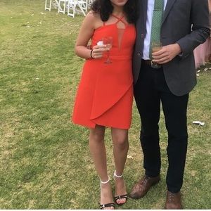 Red cocktail dress by BCBG!